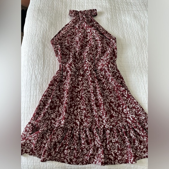 Ruffle Halter Dress - Picture 3 of 3